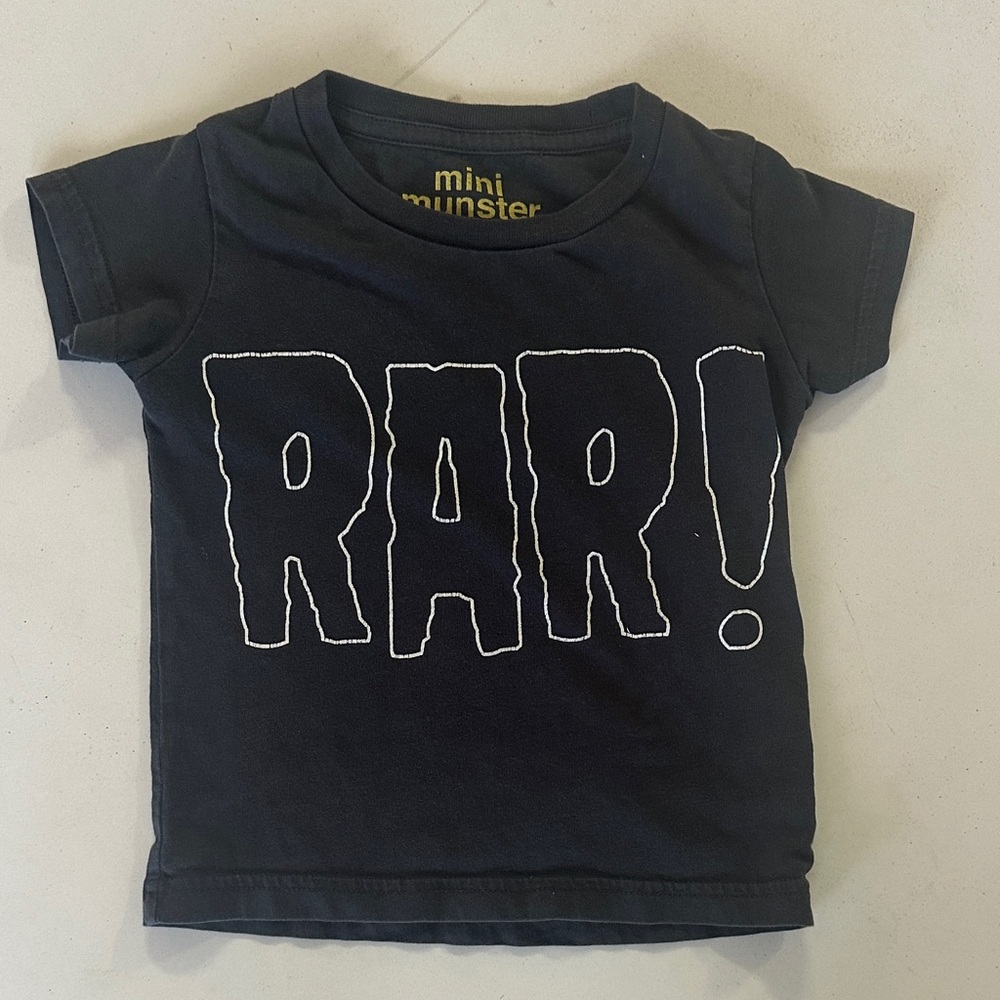 Munster Gray 'RAR!' Kids T-Shirt
